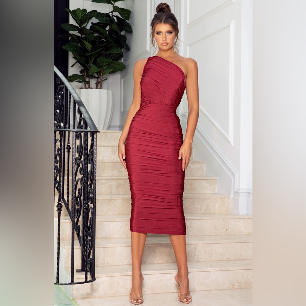 Abyss by Abby One Shoulder Dress